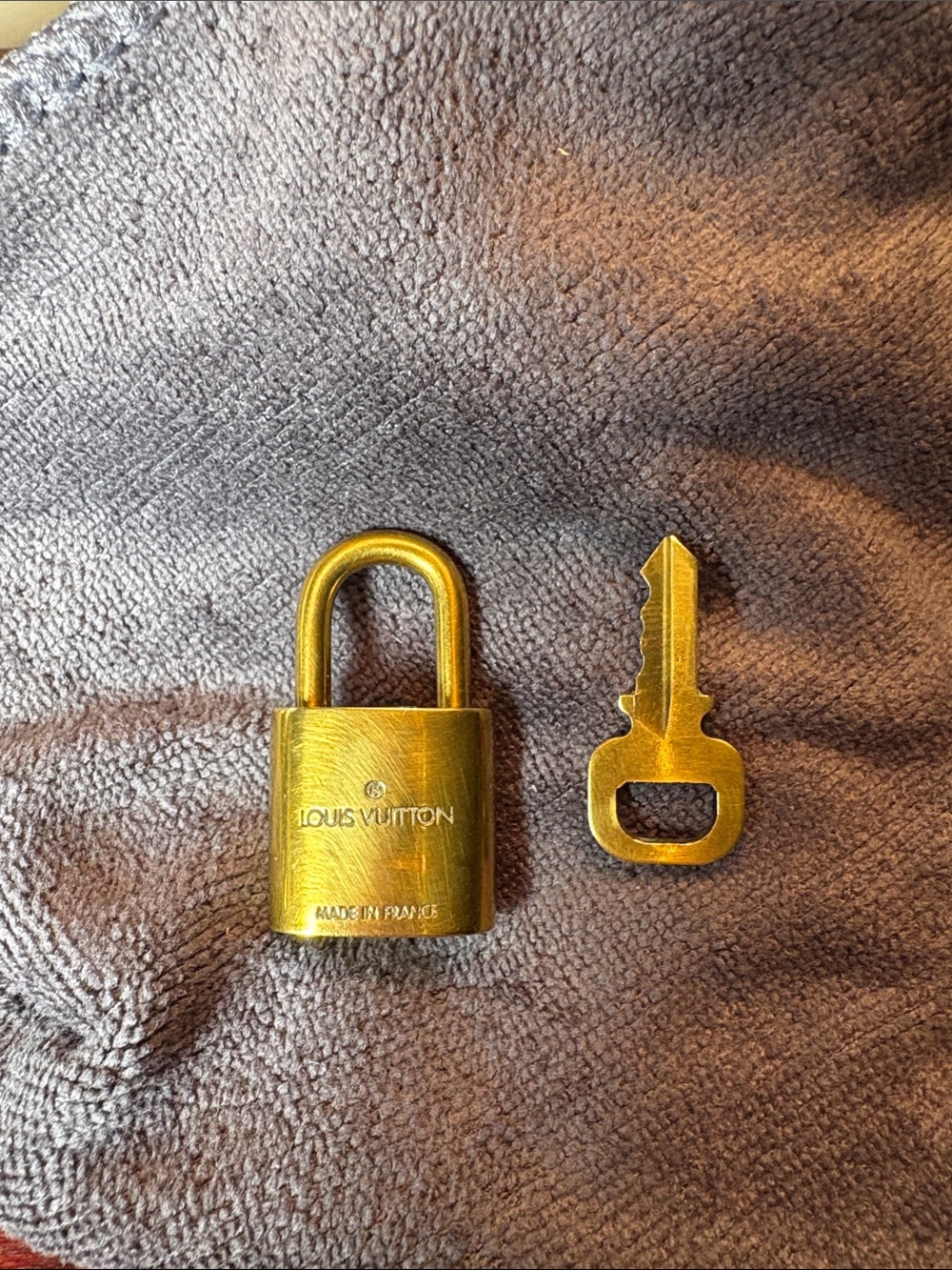 Louis Vuitton  Padlock and Key #309